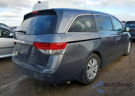 2016 Honda Odyssey Exl z USA, uszkodzony, nr VIN 5FNRL5H61GB093529